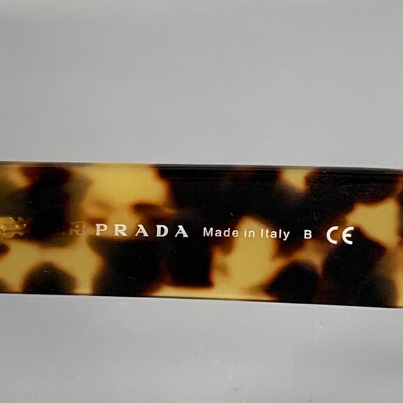 PRADA Poeme Pink Tortoiseshell Acetate Cat Eye Sunglasses - Picture 6 of 8